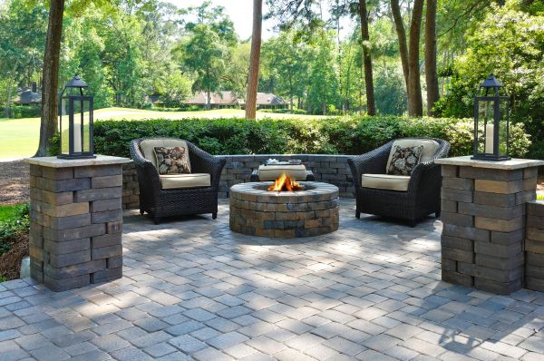 Fire Pit Gas Line Installation in Bloomington